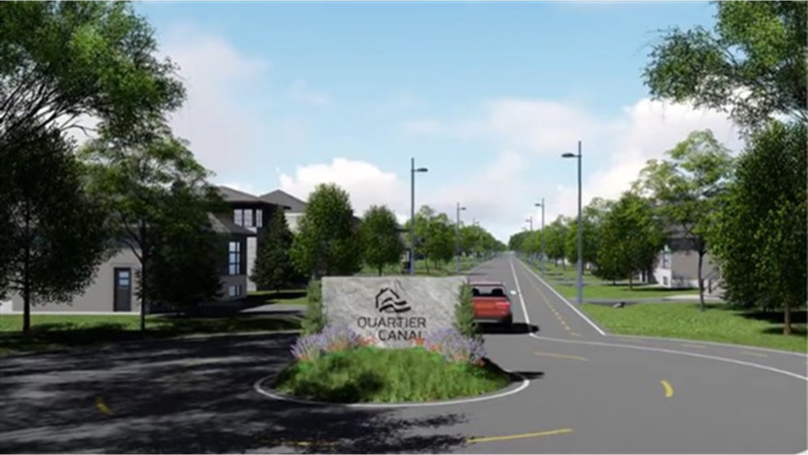 La phase 2 de développement résidentiel du Quartier du Canal est en cours sur le territoire de Saint-Louis-de-Gonzague 