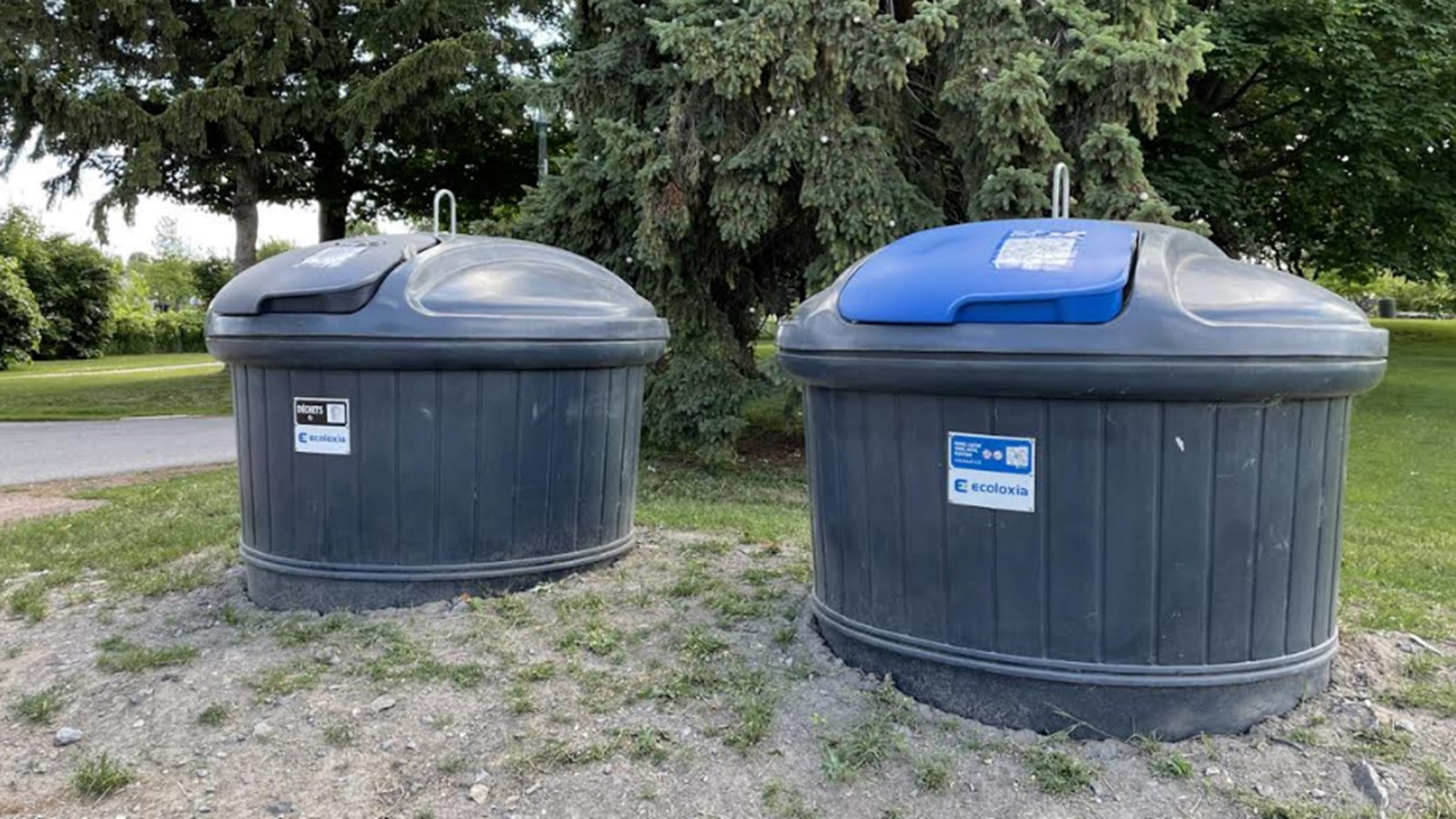 Quatre conteneurs semi-enfouis sont installés au centre-ville 