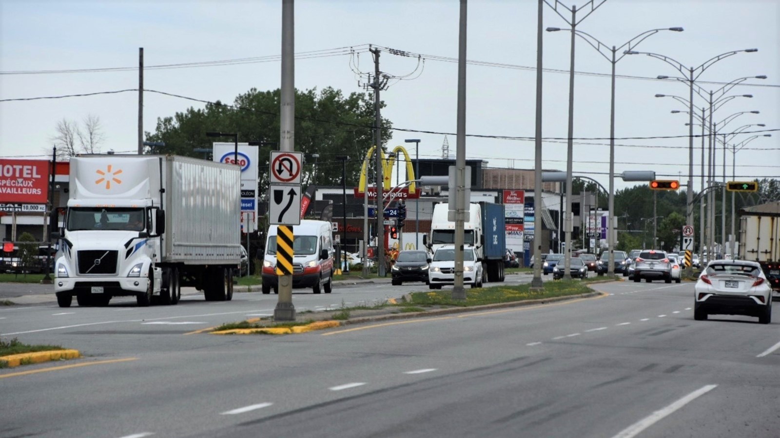 Boulevard Harwood à Vaudreuil-Dorion