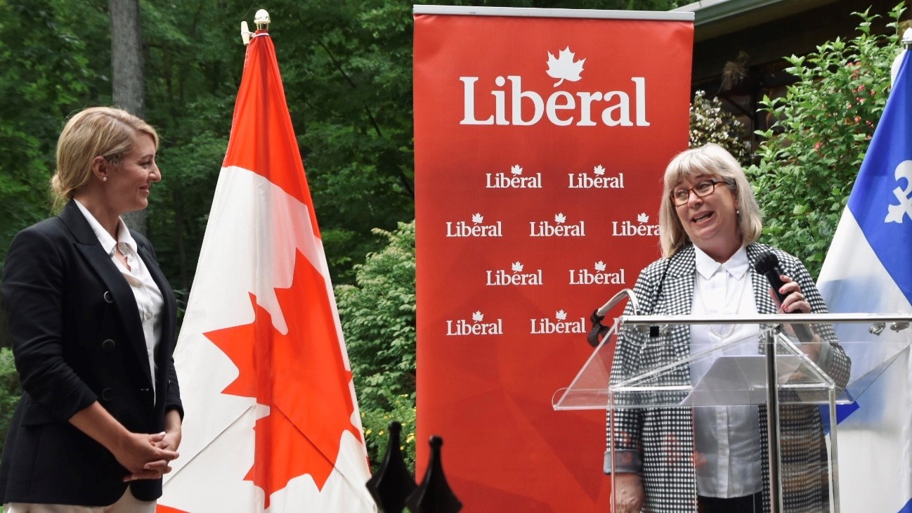 Linda Strong-Gallant se présente pour le Parti libéral du Canada dans Salaberry-Suroît