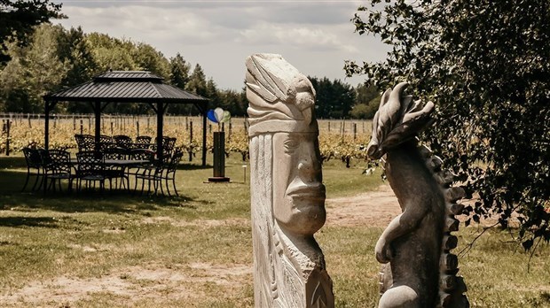 L'art s'invite au Vignoble Côte de Vaudreuil