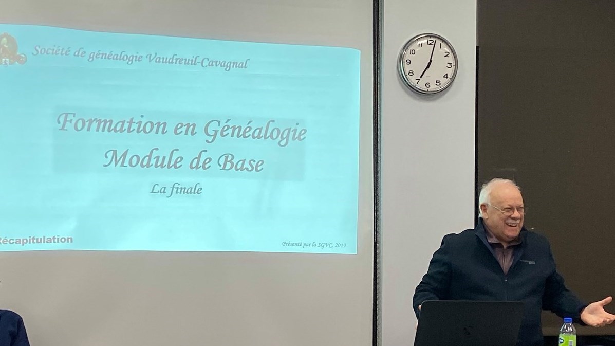 La Société de généalogie Vaudreuil-Cavagnal se modernise