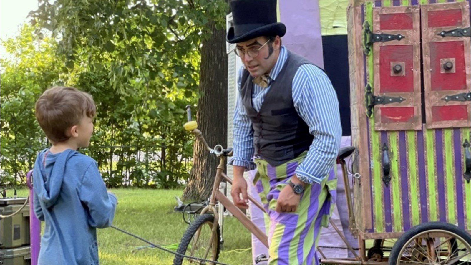 Initiation au cirque et à l'arts visuel ce dimanche au parc des Orchidées 