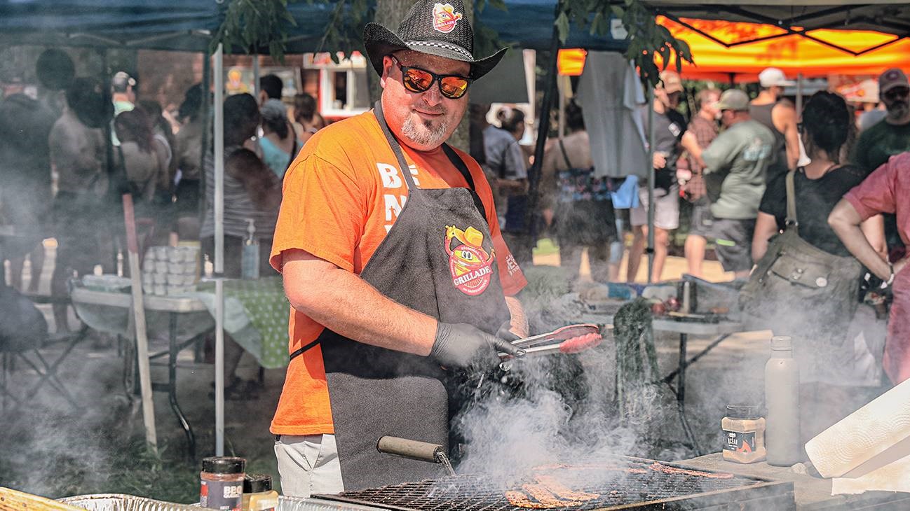 L’heure était à la bonne humeur au Festival de la grillade de Saint-Zotique
