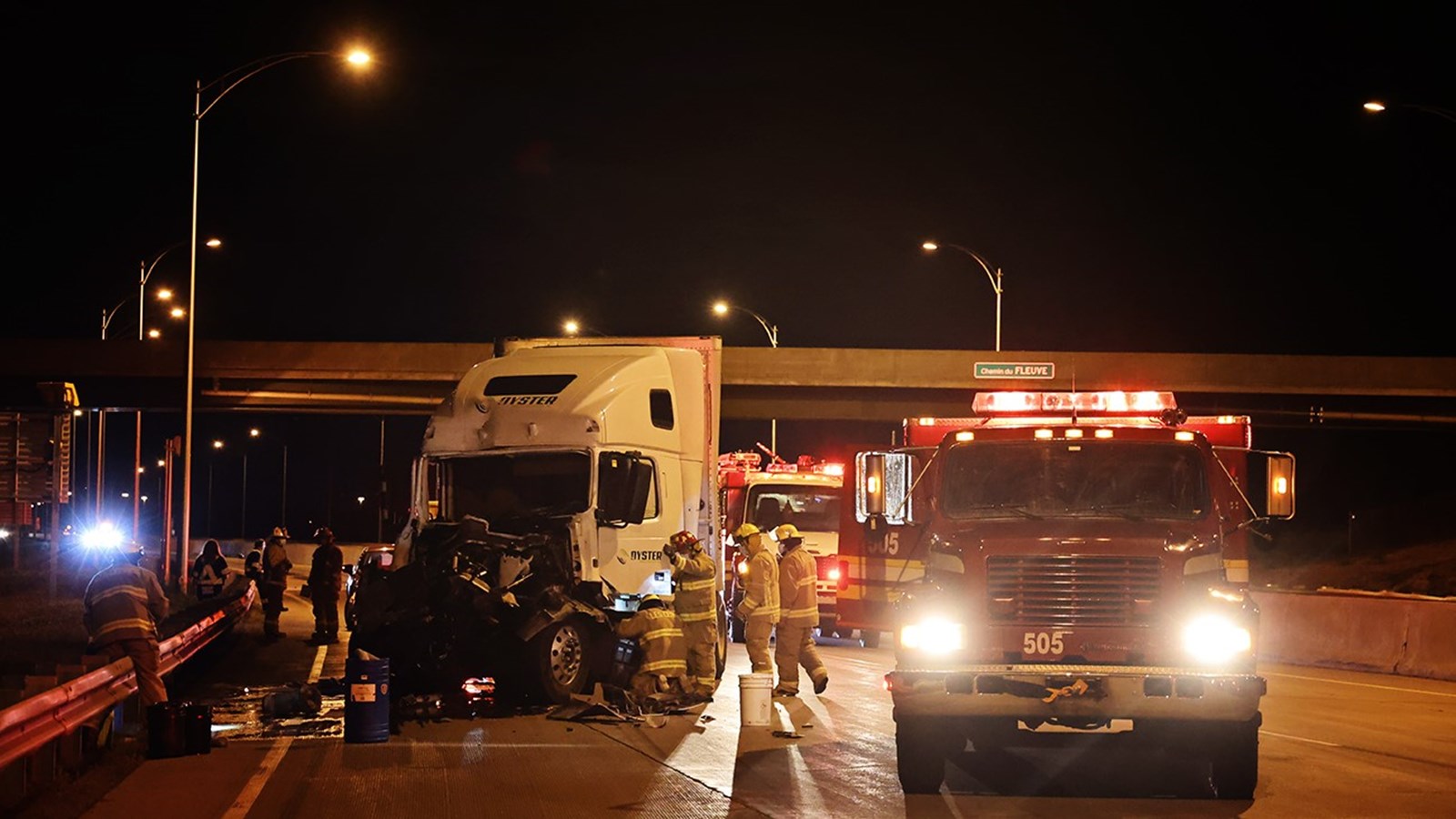 Deux accidents en moins de trente minutes hier soir à Les Cèdres 