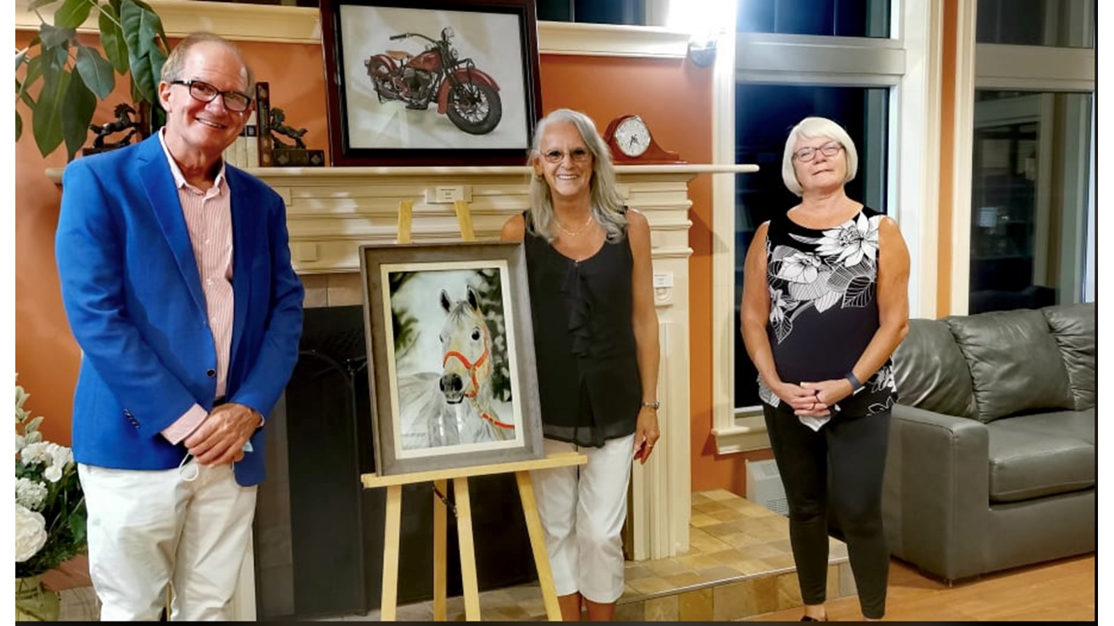 Une citoyenne de Rigaud expose ses toiles à Saint-Lazare 