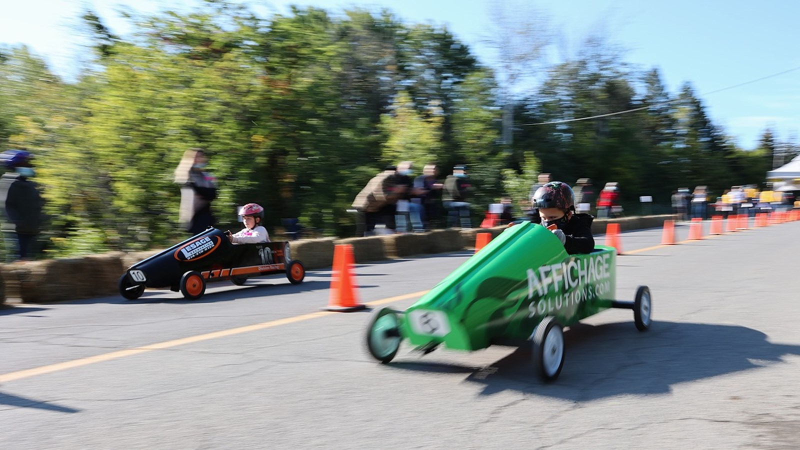 Plaisir et sourires en quantité à la Course de boîtes à savon de Vaudreuil-Dorion