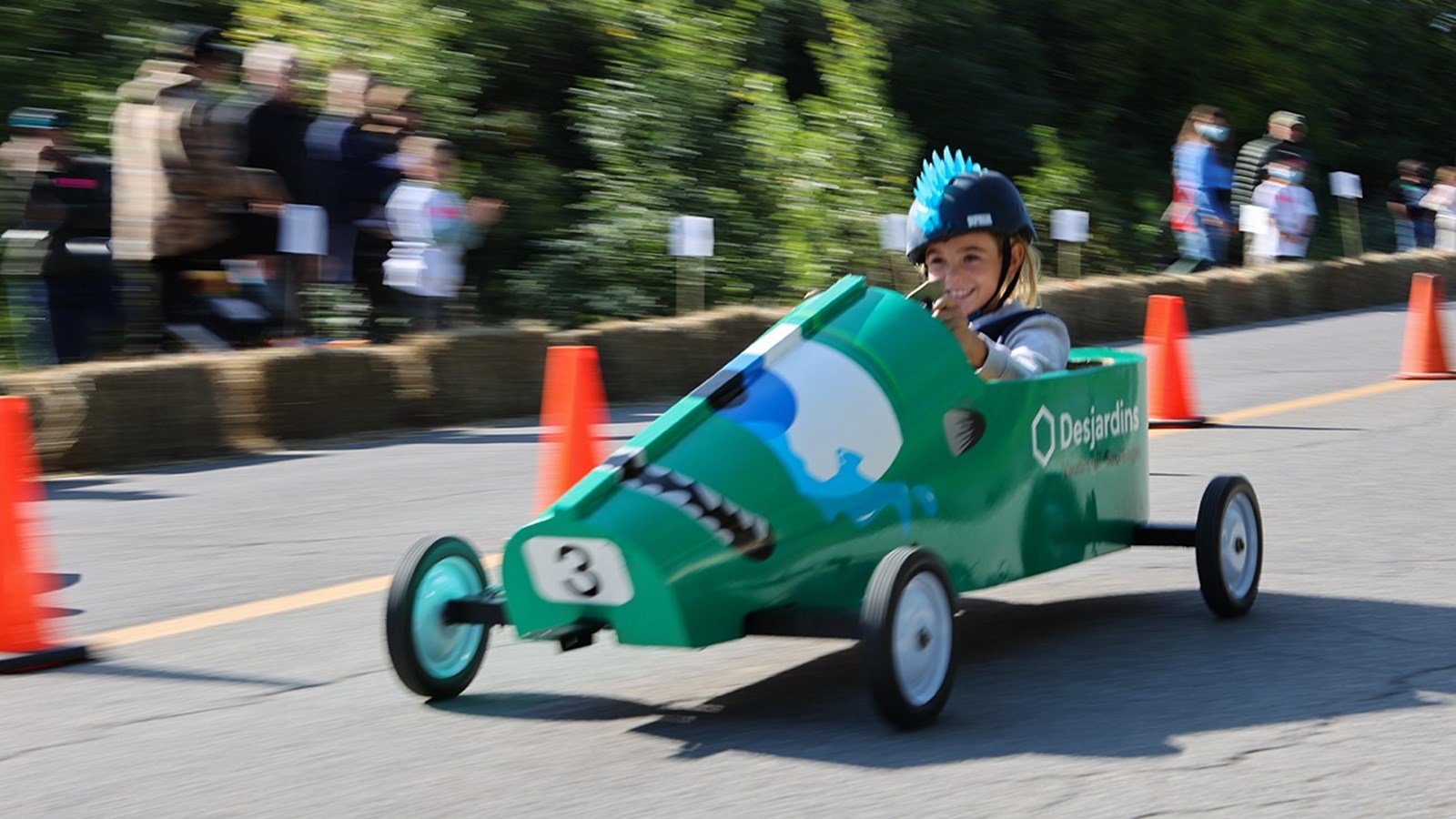 Plaisir et sourires en quantité à la Course de boîtes à savon de Vaudreuil-Dorion 
