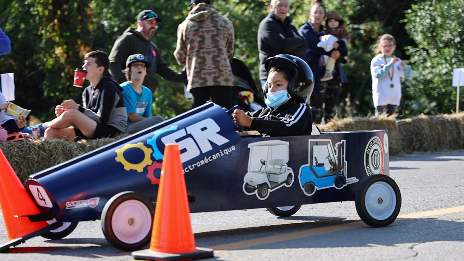 Plaisir et sourires en quantité à la Course de boîtes à savon de Vaudreuil-Dorion
