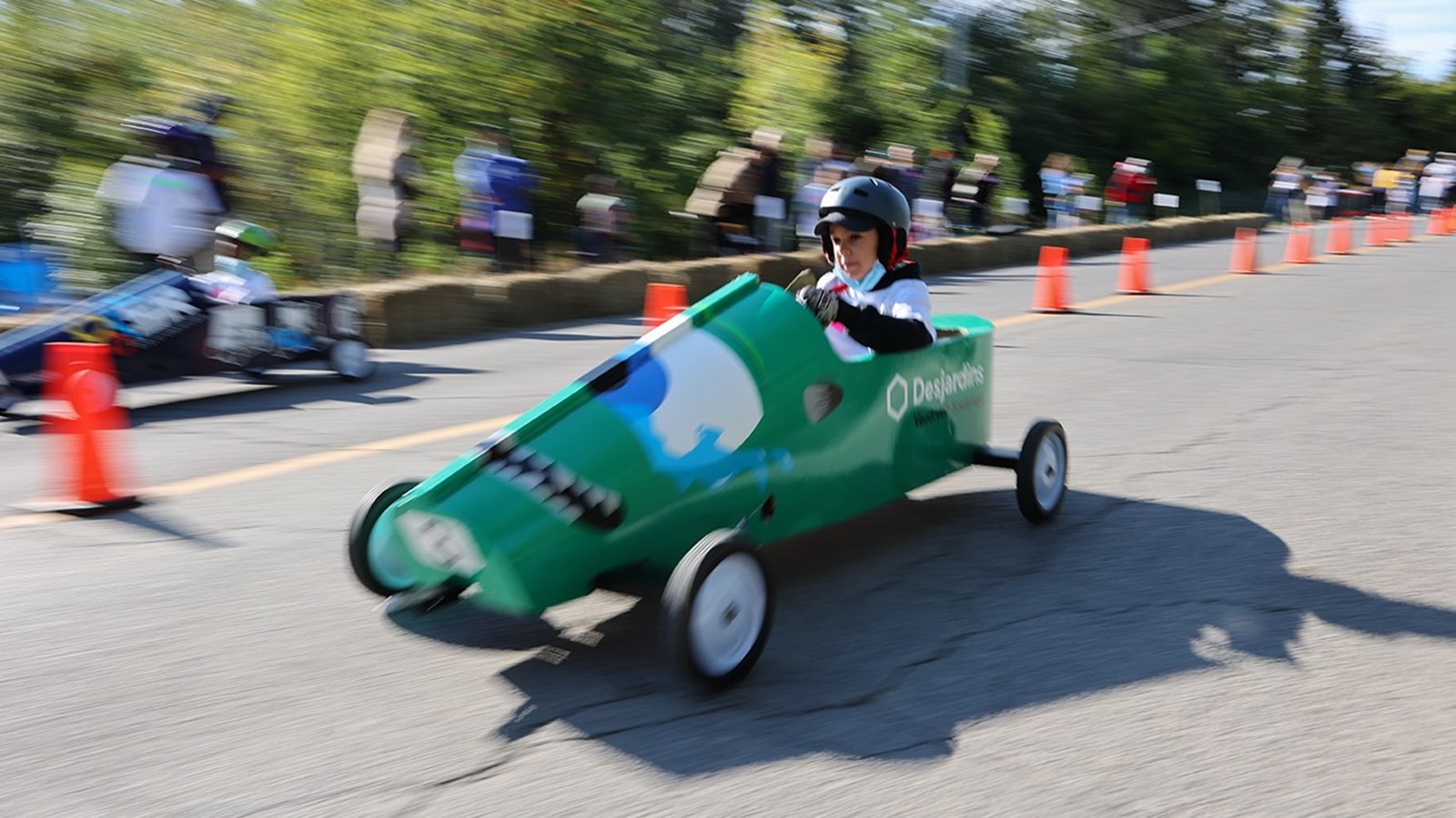 Plaisir et sourires en quantité à la Course de boîtes à savon de Vaudreuil-Dorion