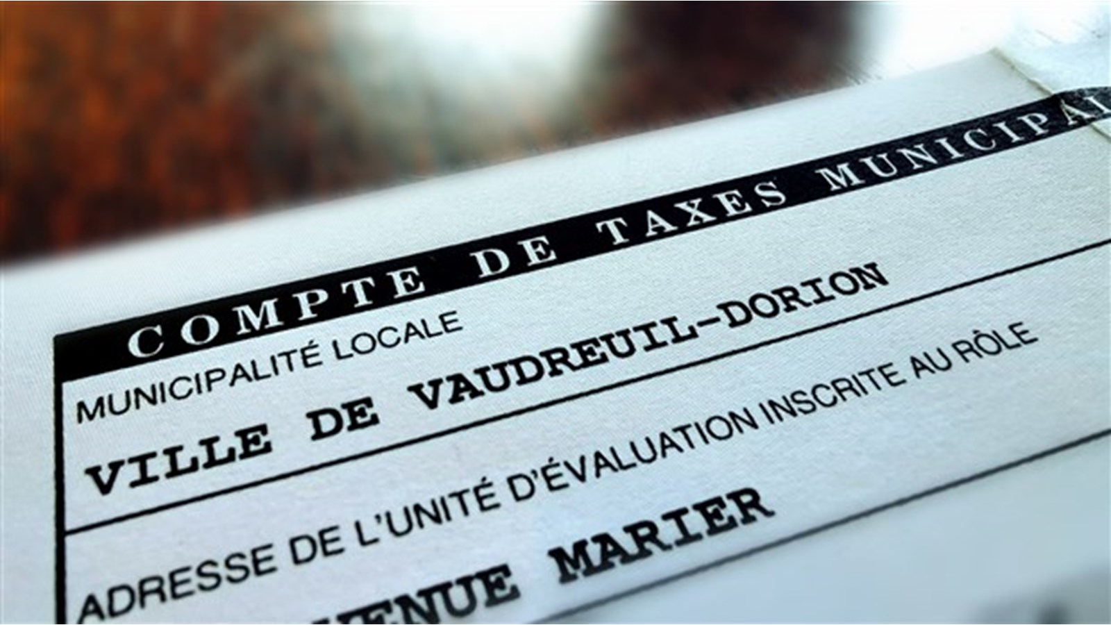 Taxes municipales: bientôt le troisième versement à Vaudreuil-Dorion 