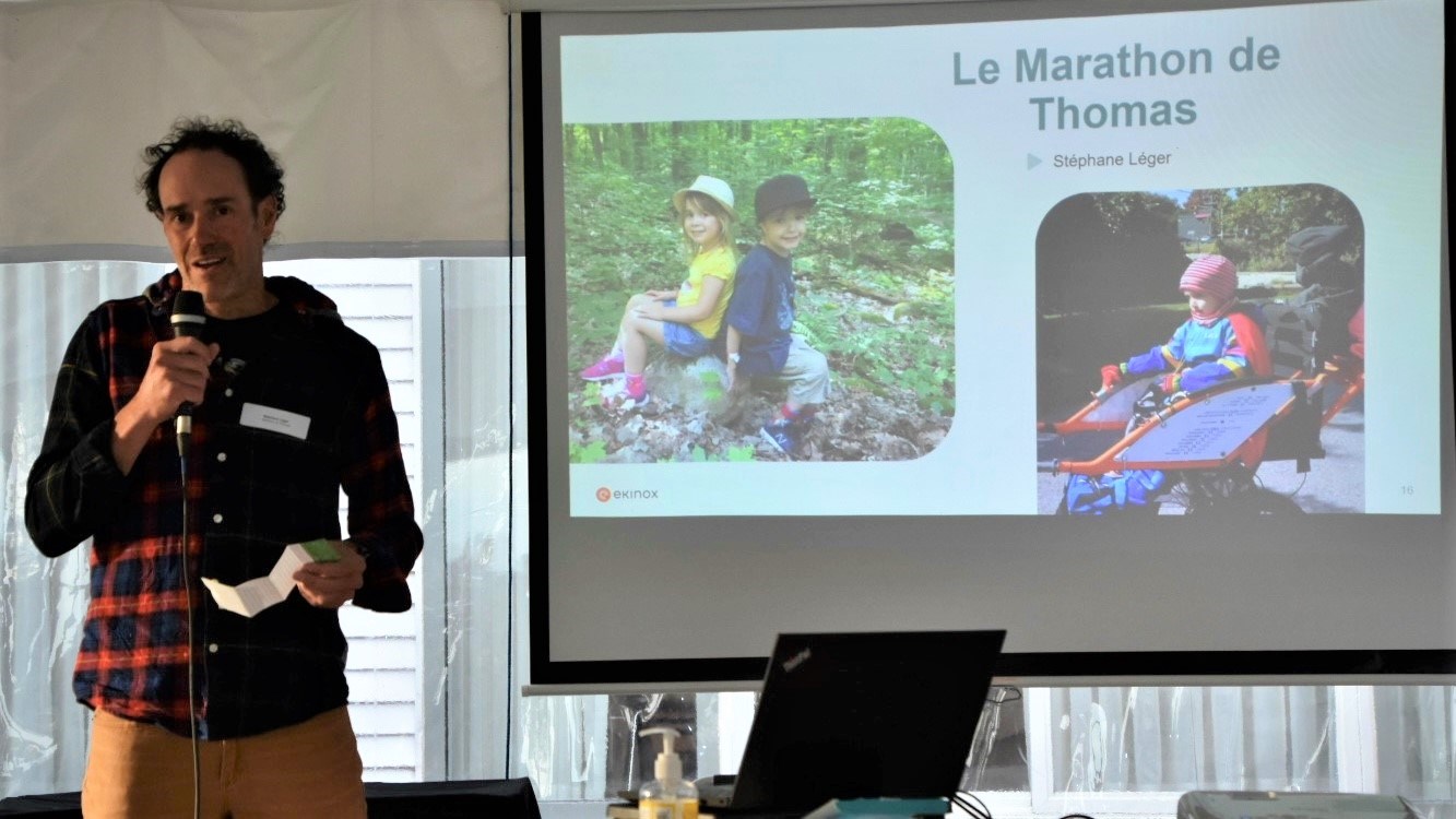 Stéphane Léger, du Marathon pour Thomas.
