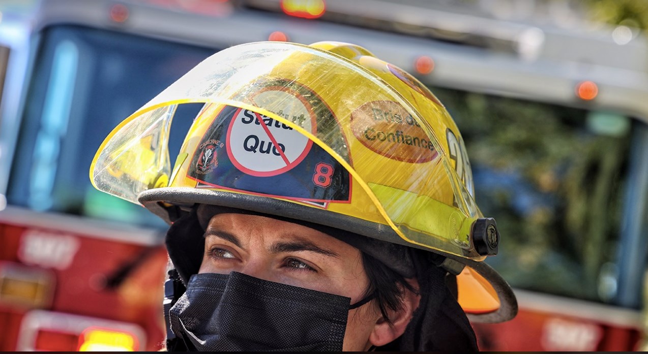 Le Syndicat des Pompiers(ères) du Québec, section locale Saint-Lazare interpelle les citoyens avec un accroche-porte