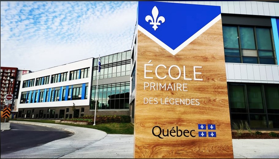 Le ministre Jean-François Roberge inaugure l'école des Légendes