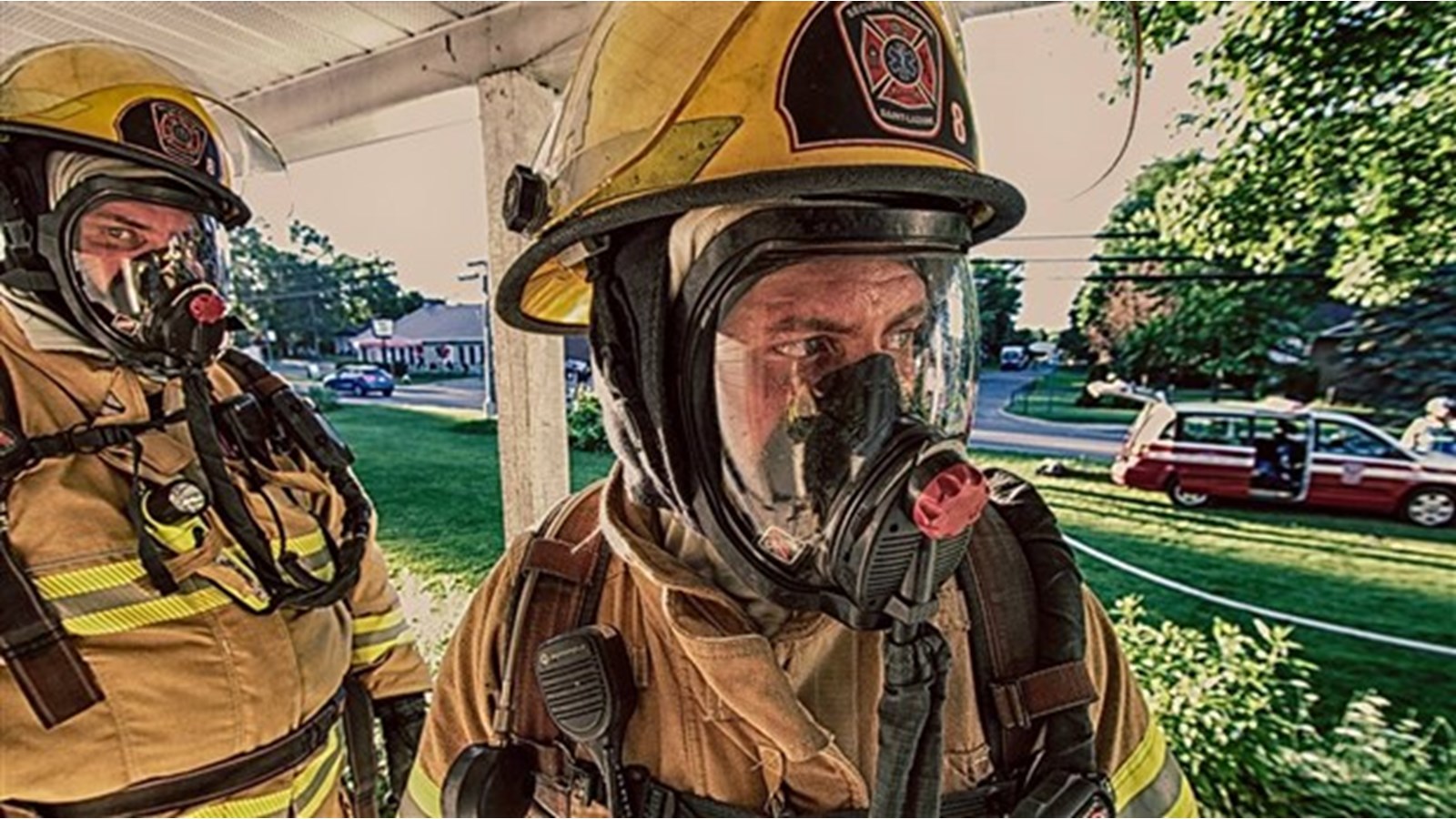 Quatre services incendie de la région en intervention au Restaurant Mon Village 