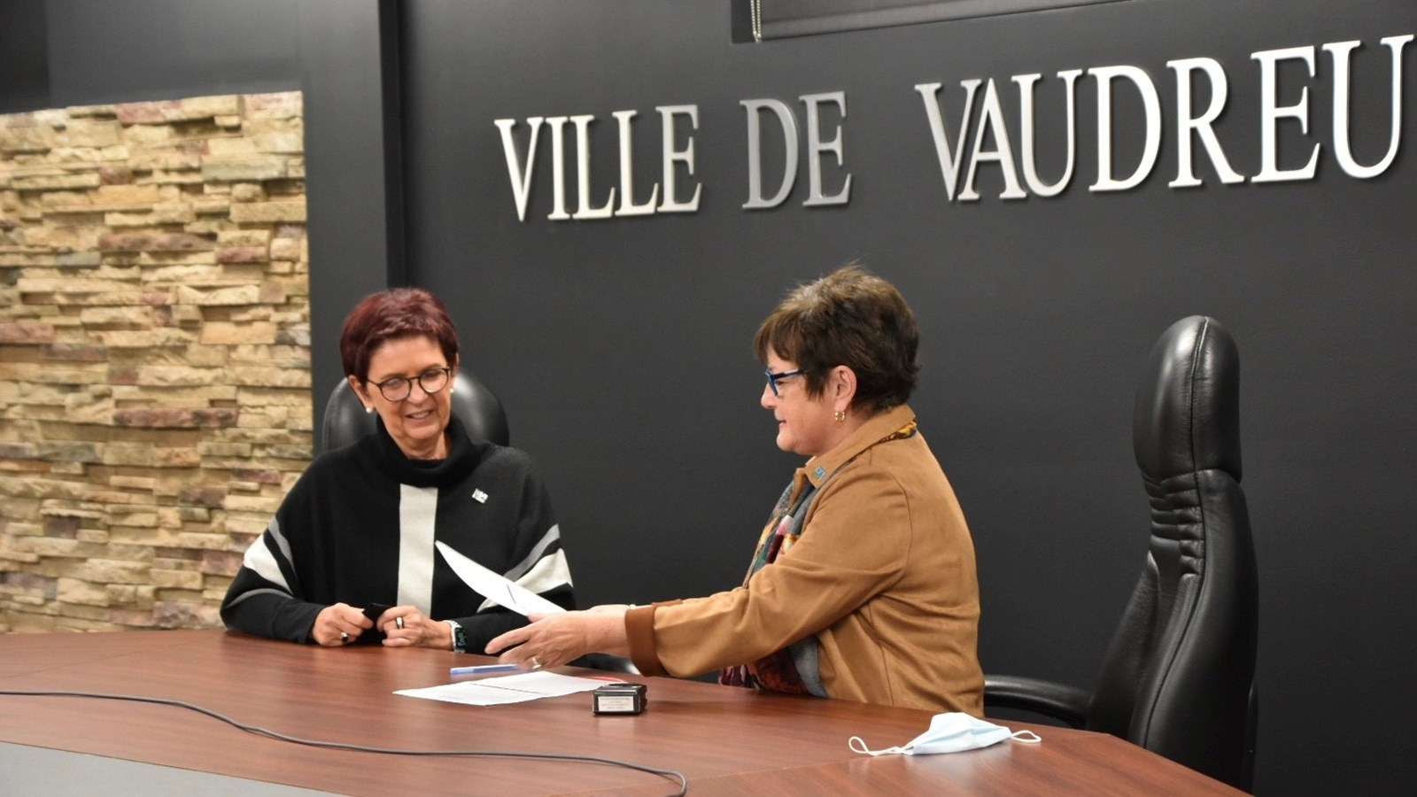 Une assermentation symbolique à Vaudreuil-Dorion