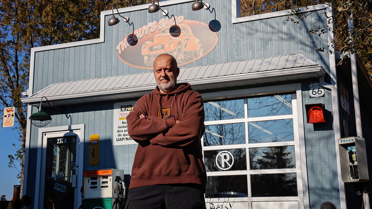 Portrait d'un homme au service de sa communauté