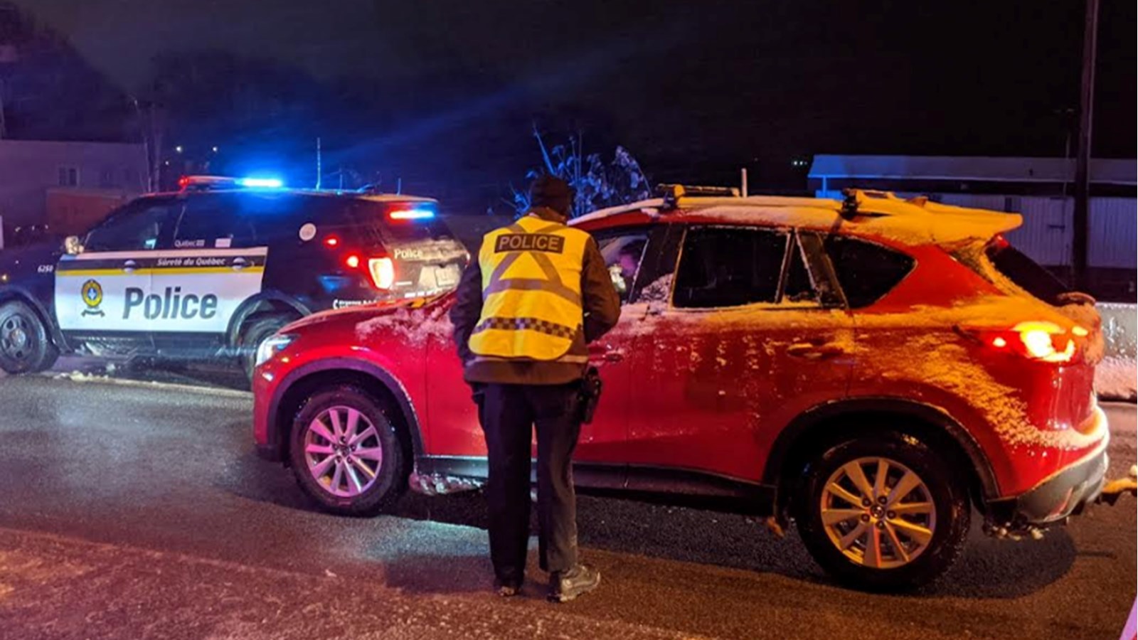 ONC Alcool-Drogues: une première opération tenue sur le pont Monseigneur-Langlois