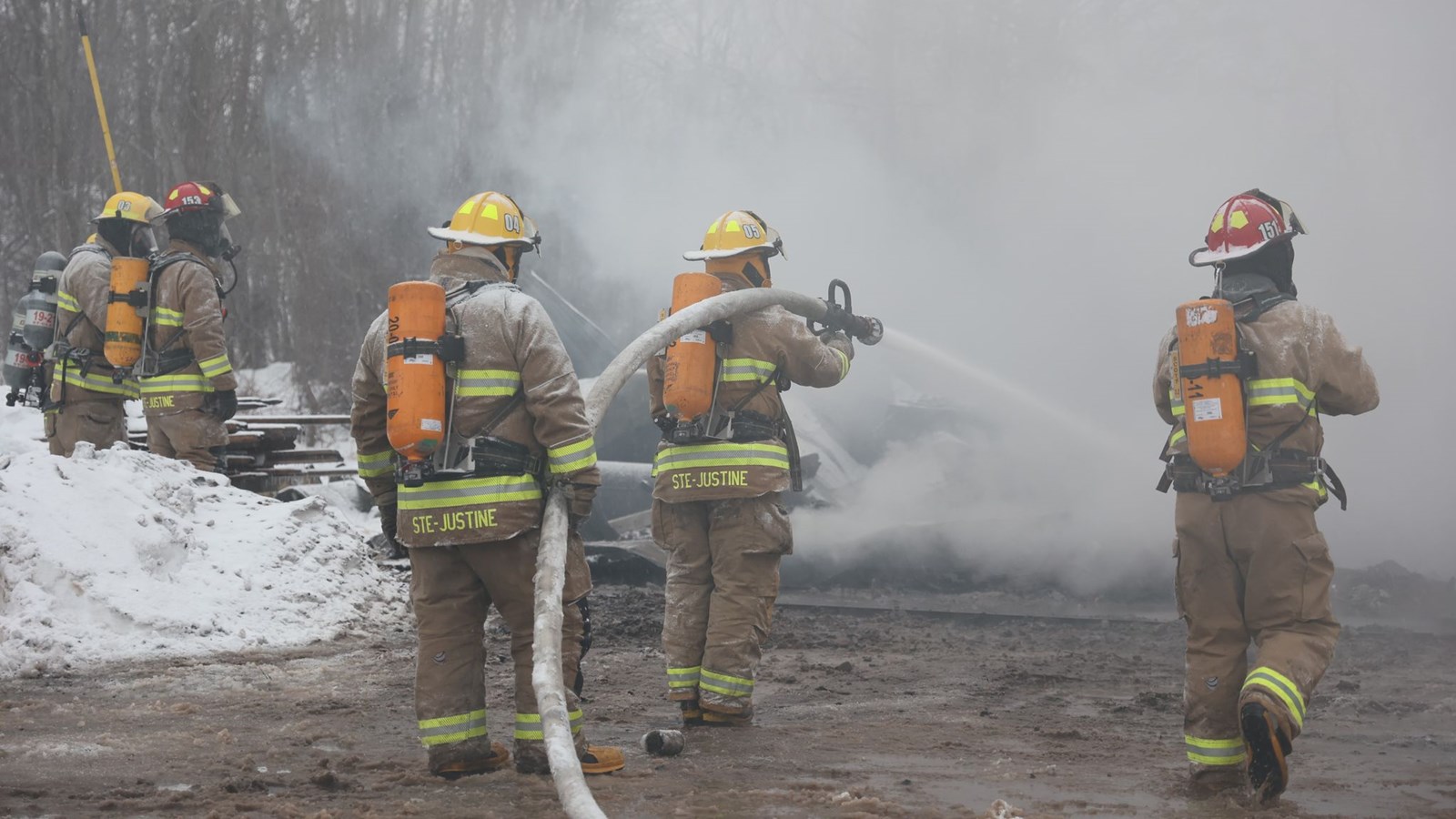 Un incendie détruit la maison d'un homme de 77 ans 