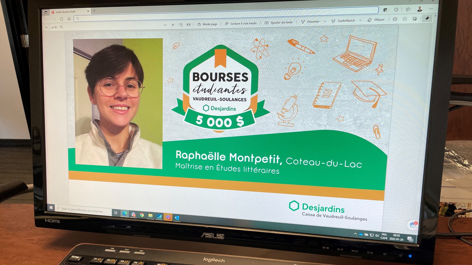 Dévoilement des 50 lauréats du Concours de bourses étudiantes de la Caisse Desjardins Vaudreuil-Soulanges