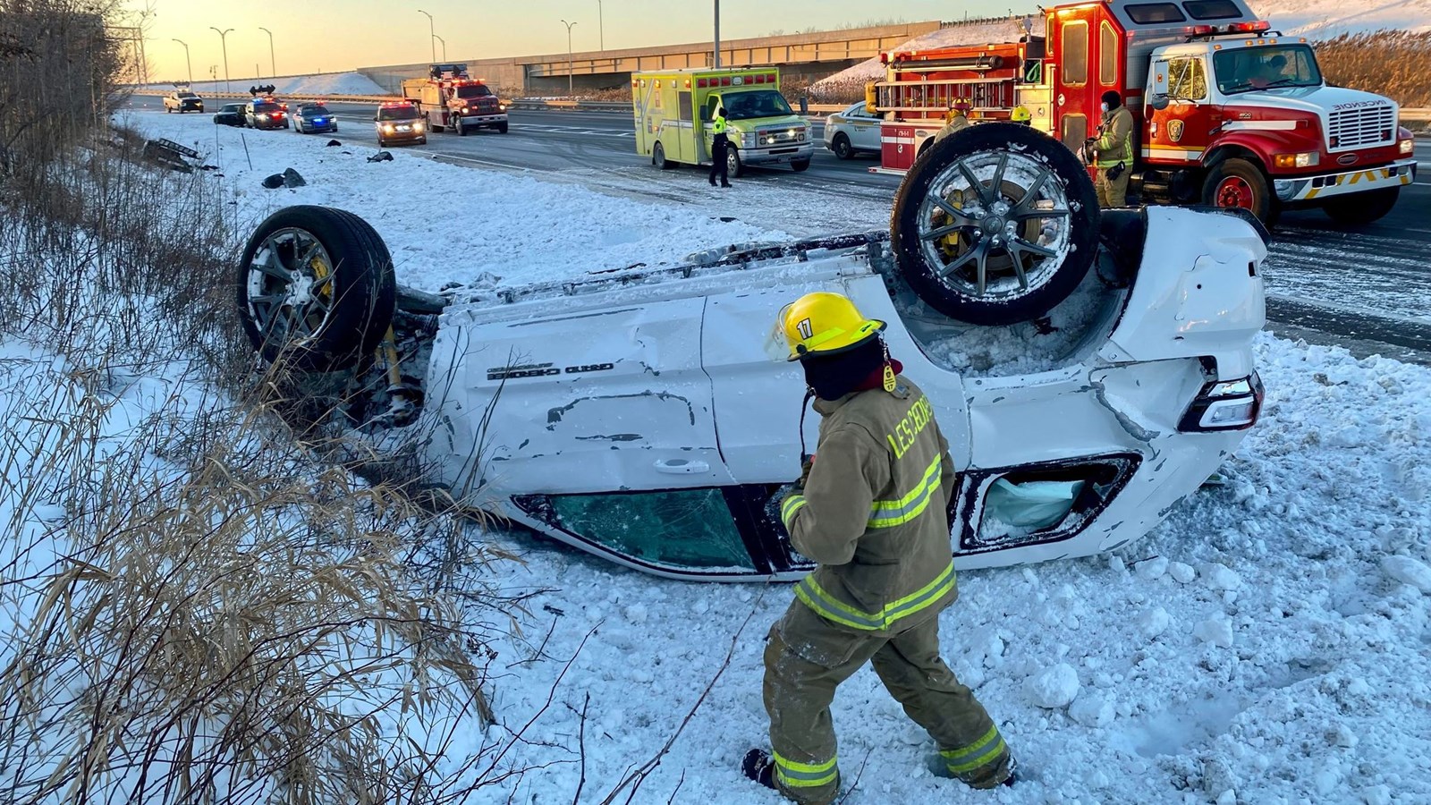Double poursuite et autant d'arrestations ce matin sur l'autoroute 40 
