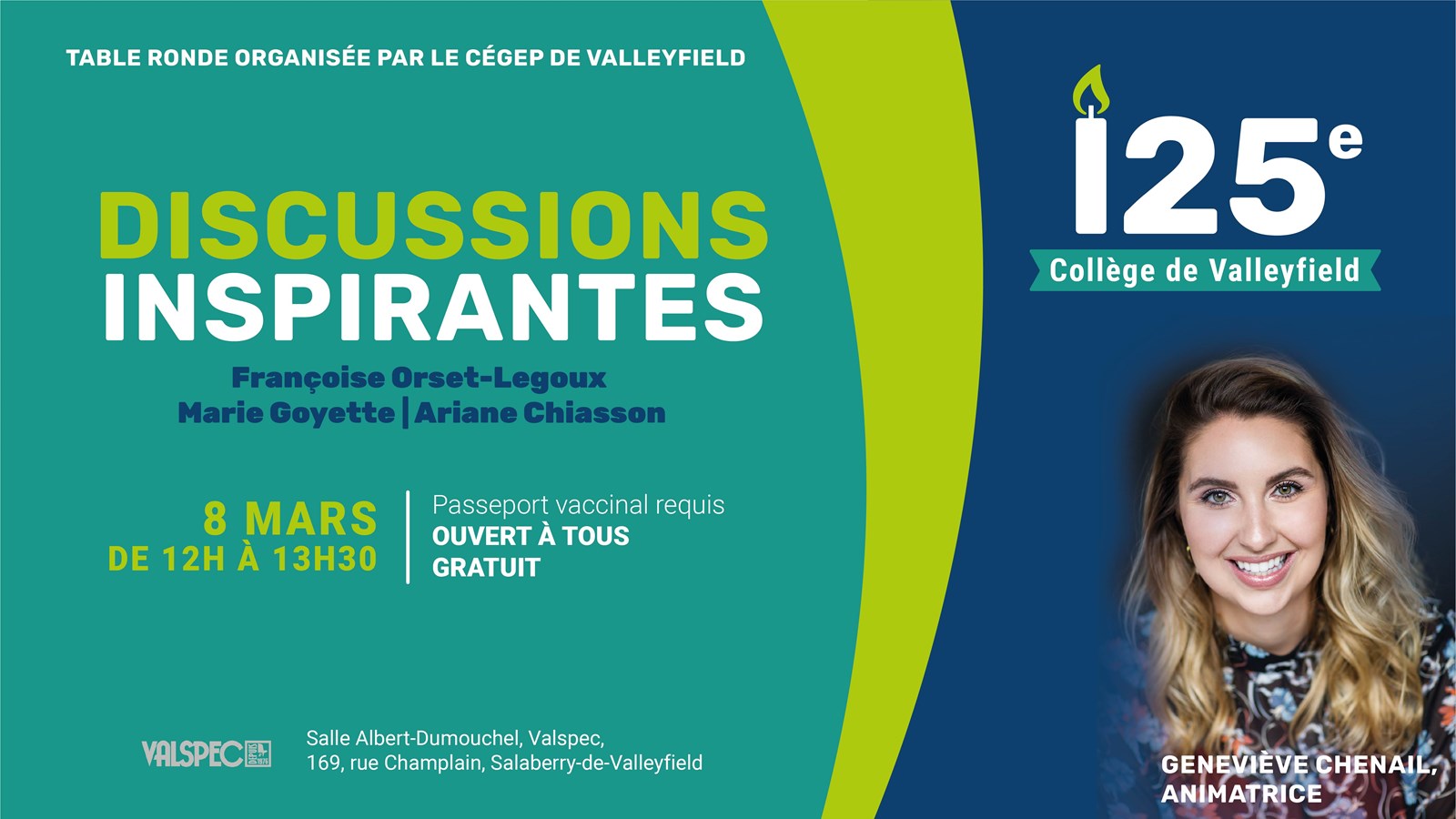 Un événement gratuit est offert à toute la population aujourd'hui