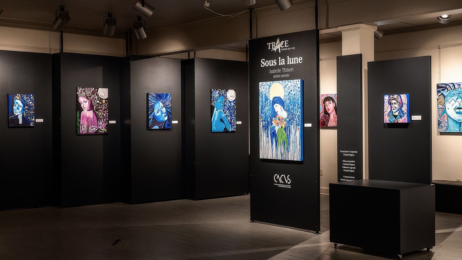 L’exposition Sous la lune de l’artiste de la relève Isabelle Thibert