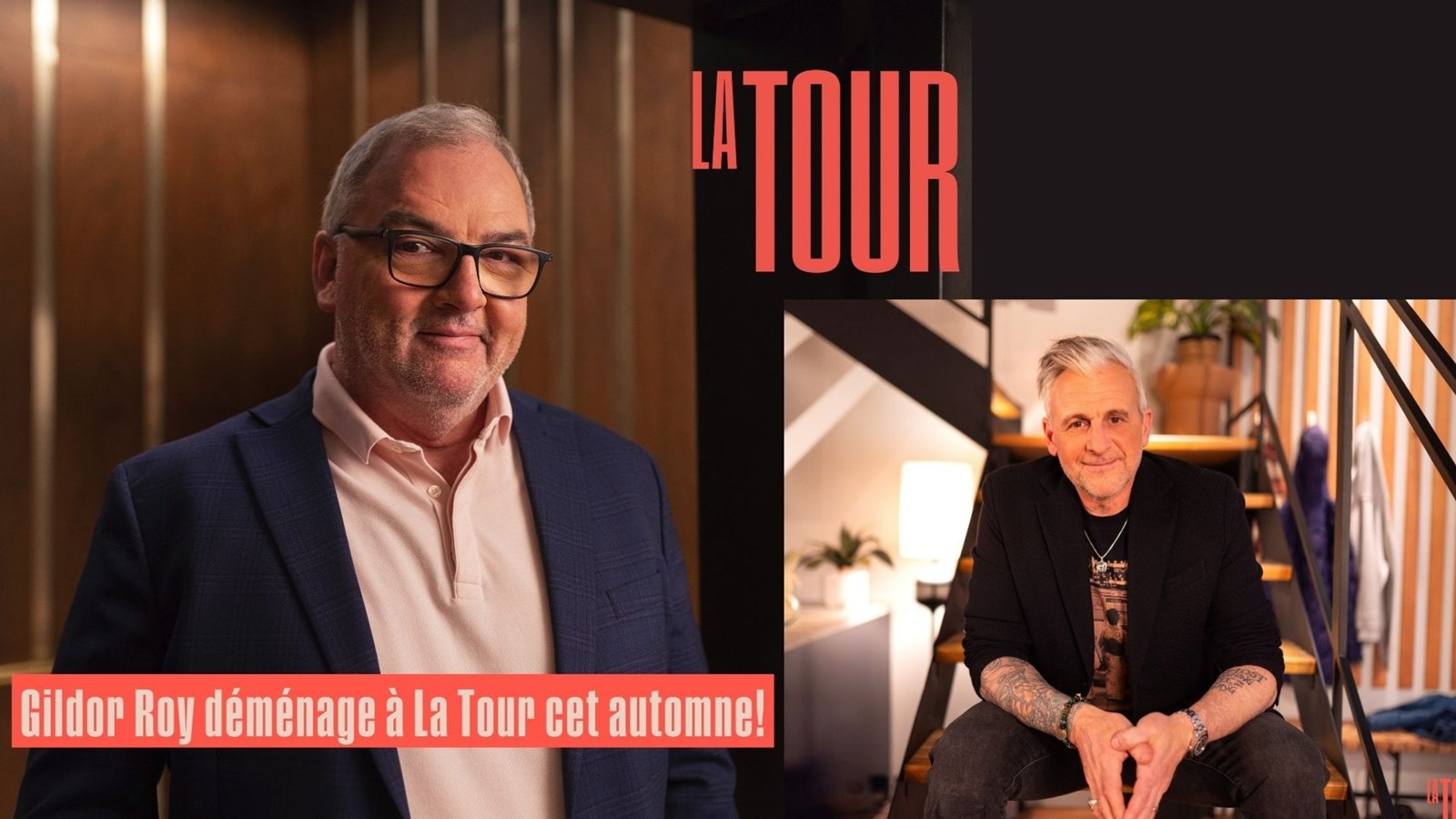 Gildor Roy sera le prochain animateur de La Tour