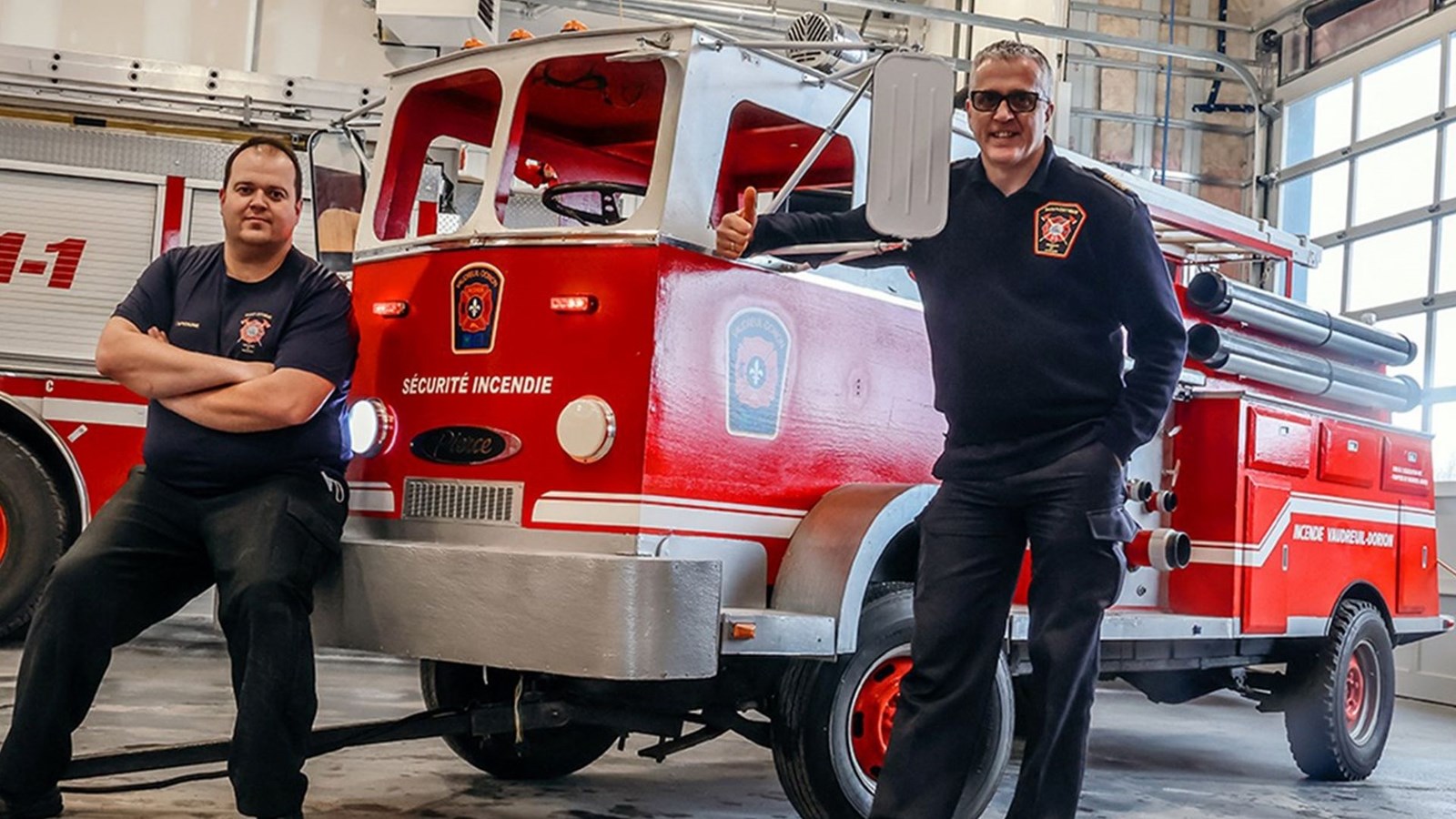 Les pompiers de Vaudreuil-Dorion