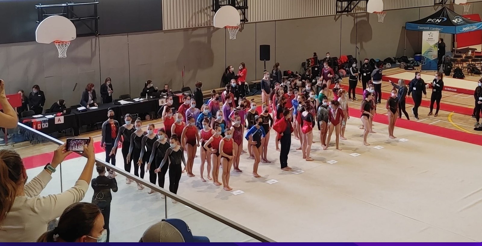 Maélie Legault de Saint-Clet remporte l'argent aux Championnats québécois 2022 de gymnastique