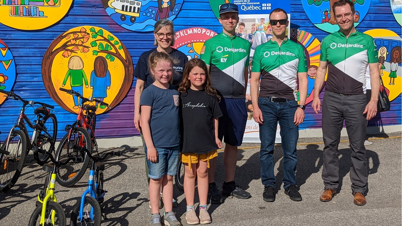 Le projet «Un vélo, un sourire» veut prendre de l'expansion et rejoindre 1 100 jeunes