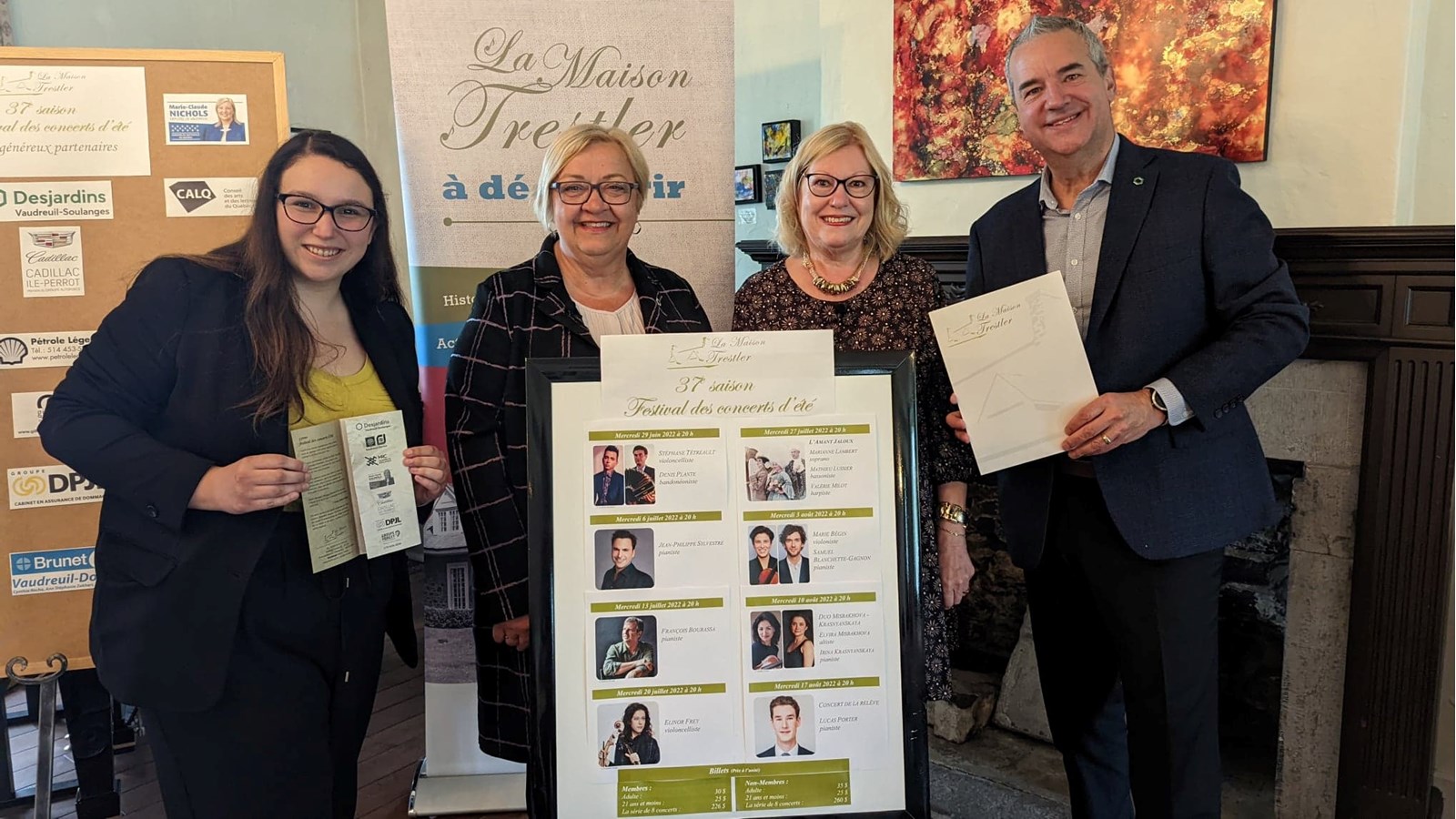 Place au 37e Festival d'été à la Maison Trestler dès le 29 juin 