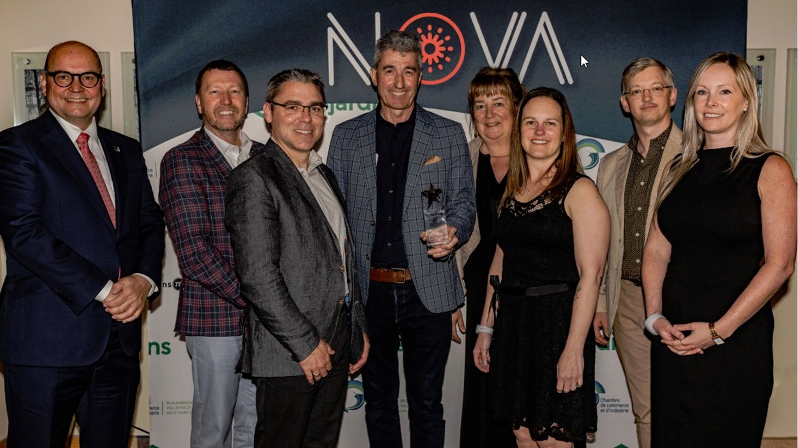 La Distillerie 3 Lacs, Moisson Sud-Ouest et la Fondation de l'Hôpital du Suroît sont récompensés au Gala Nova