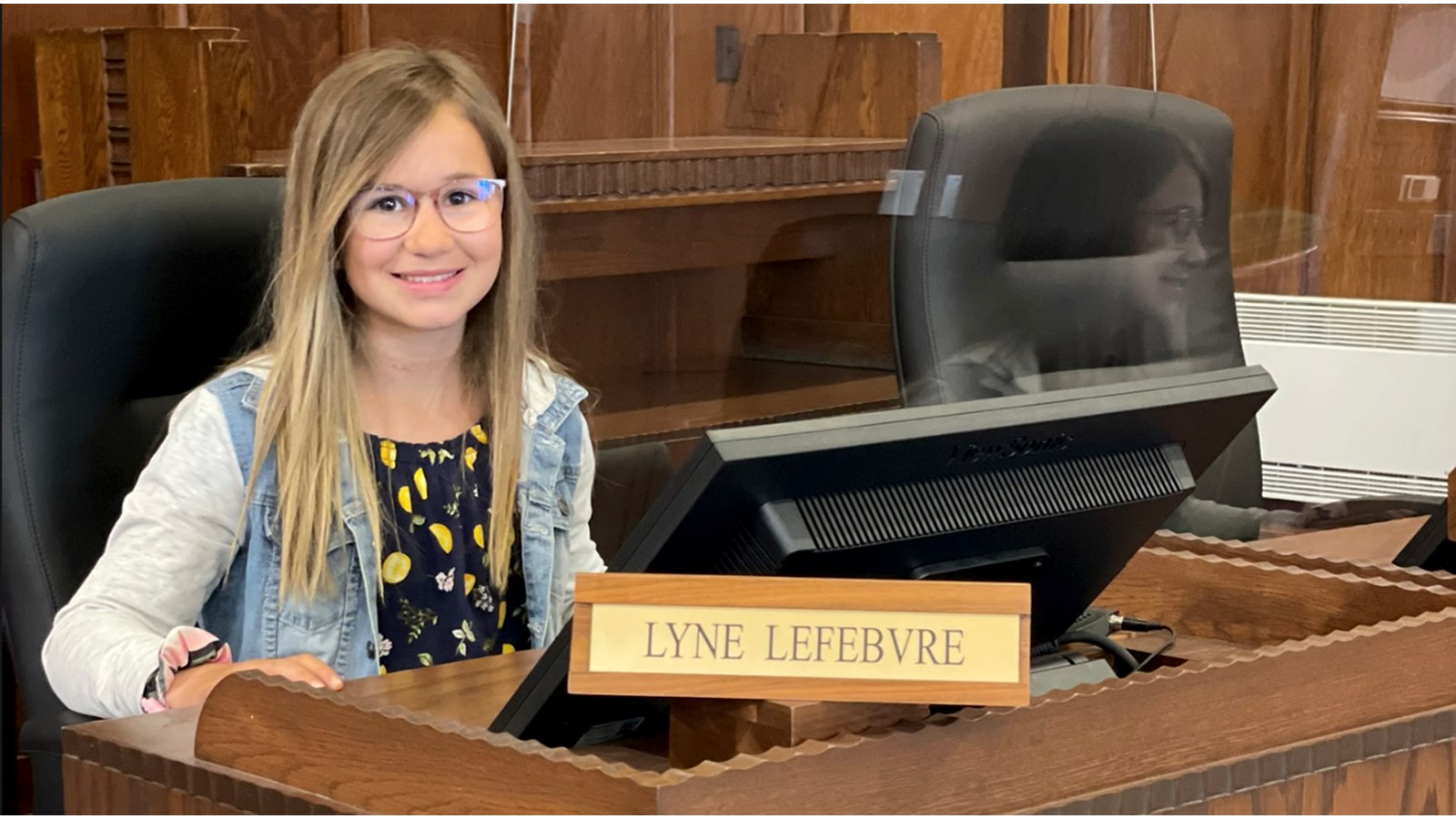 Le Club optimiste permet à la jeune Olivia de devenir mairesse d'un jour à Salaberry-de-Valleyfield