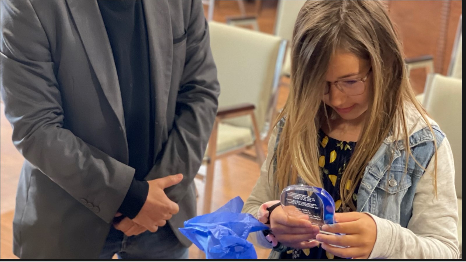 Le Club optimiste permet à la jeune Olivia de devenir mairesse d'un jour à Salaberry-de-Valleyfield