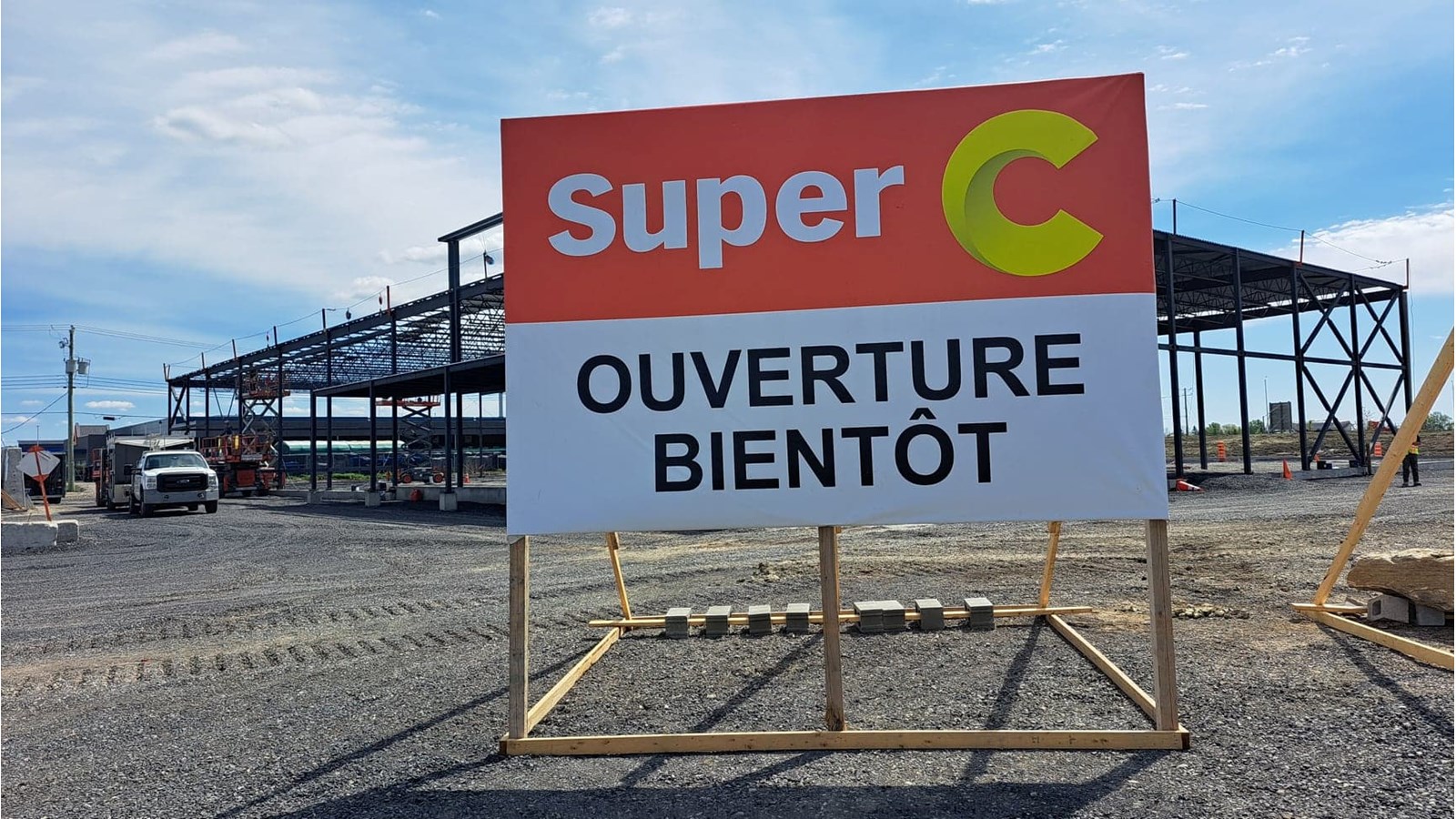 Super C: la construction a démarré à Beauharnois