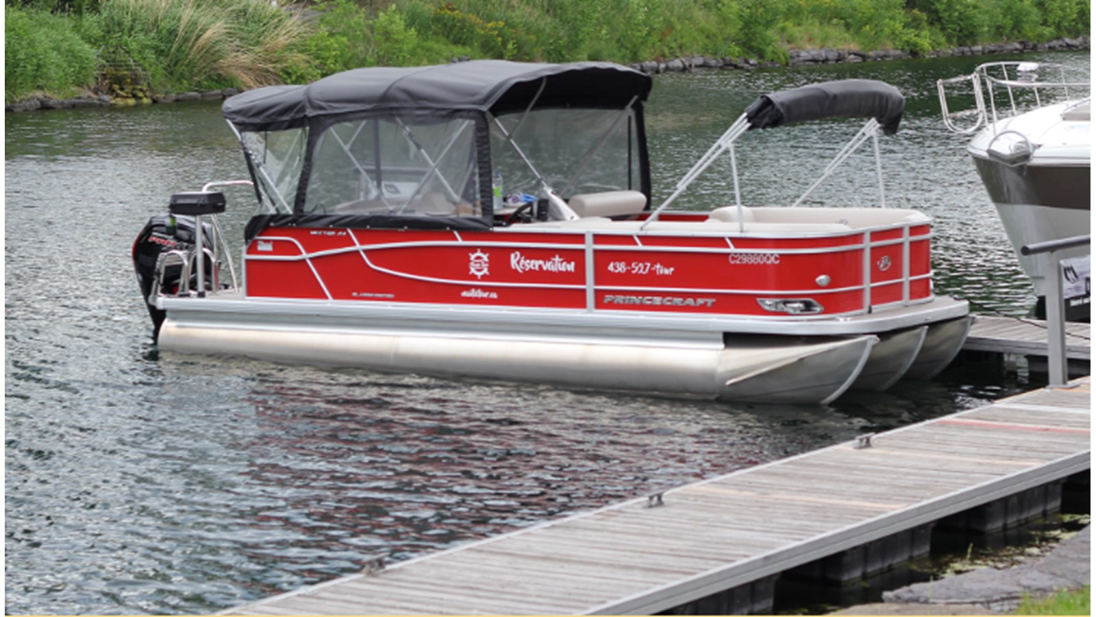Un 2e ponton accessible en location à Salaberry-de-Valleyfield 
