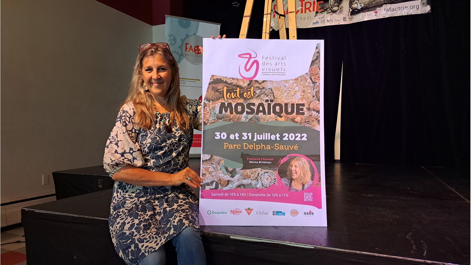 Festival des arts: une mosaïste comme présidente d'honneur de l'édition 2022