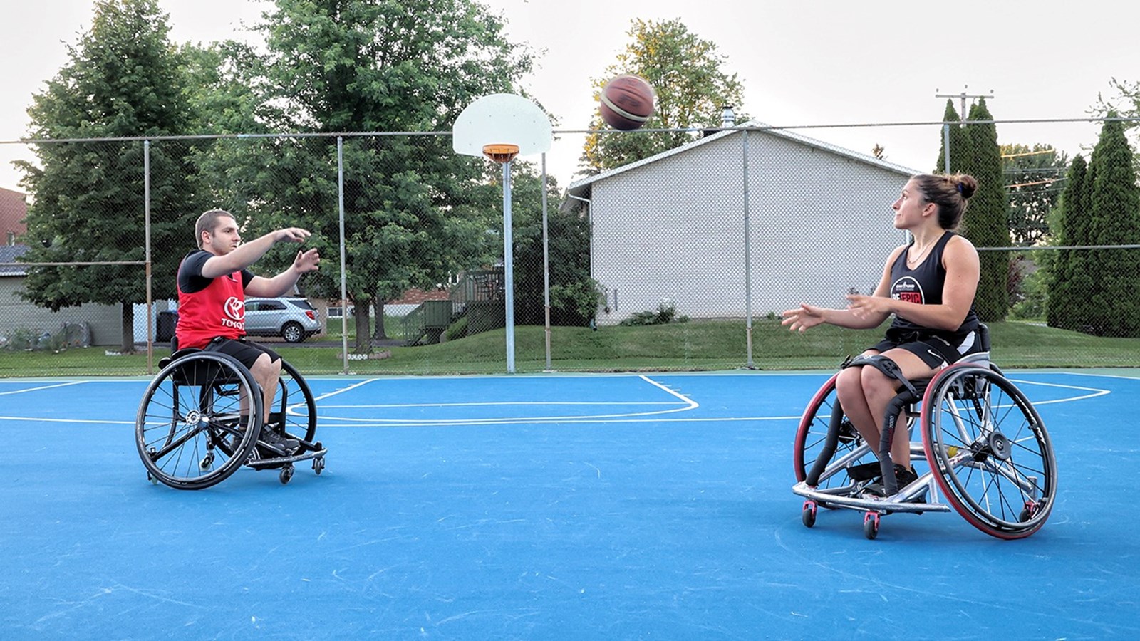 Du basketball sur roues cet été à Saint-Clet 