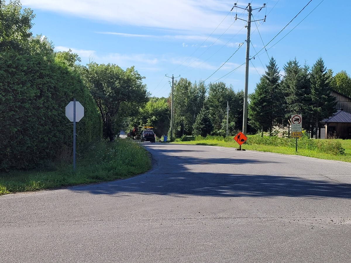 Entrave sur le chemin Saint-Henri