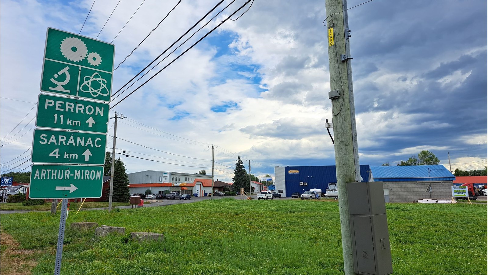 Avis de réserve imposé sur deux terrains industriels par la Ville de Salaberry-de-Valleyfield 