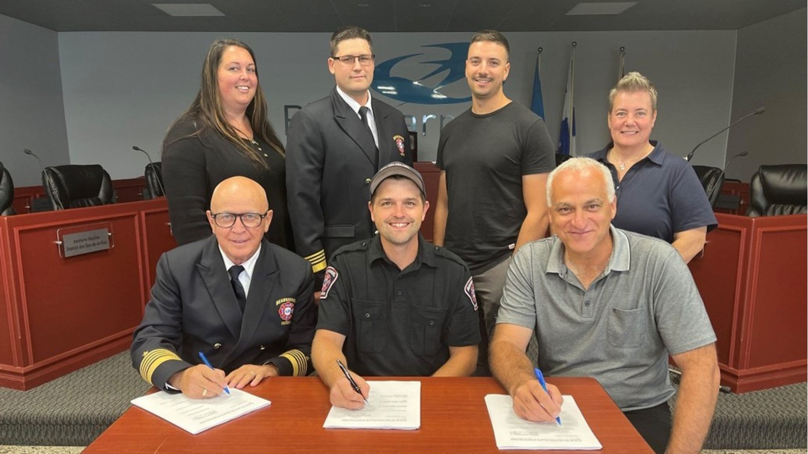 Beauharnois s'entend avec ses pompiers jusqu'en décembre 2024