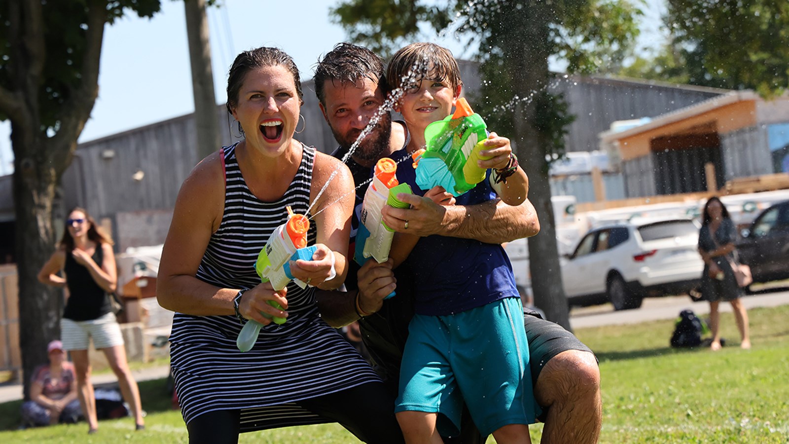 Retour en images sur la bataille d'eau de Hudson