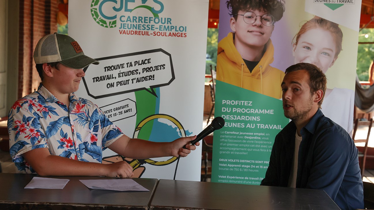 Employés et employeurs réunis pour clore le programme Jeunes au travail