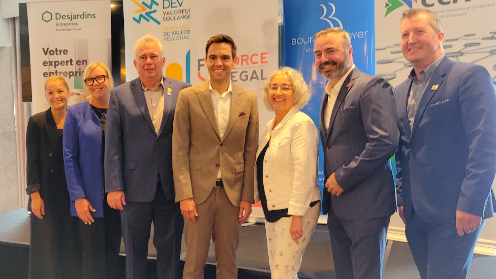 Charles Milliard vient à la rencontre de la communauté d'affaires de Vaudreuil-Soulanges