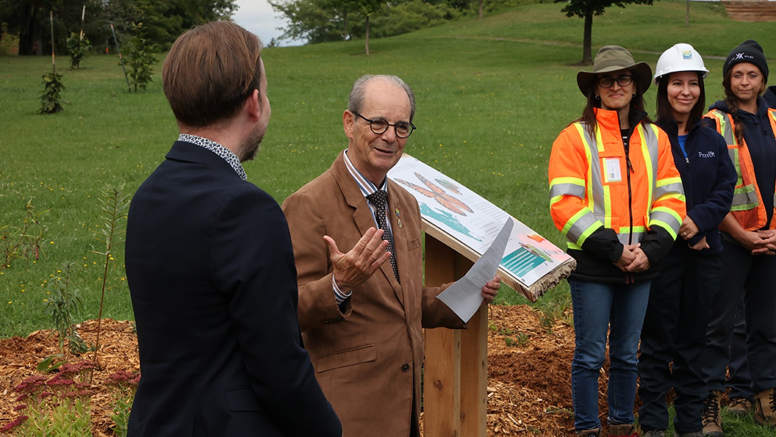 Un premier espace aménagé pour les monarques à L'Île-Perrot