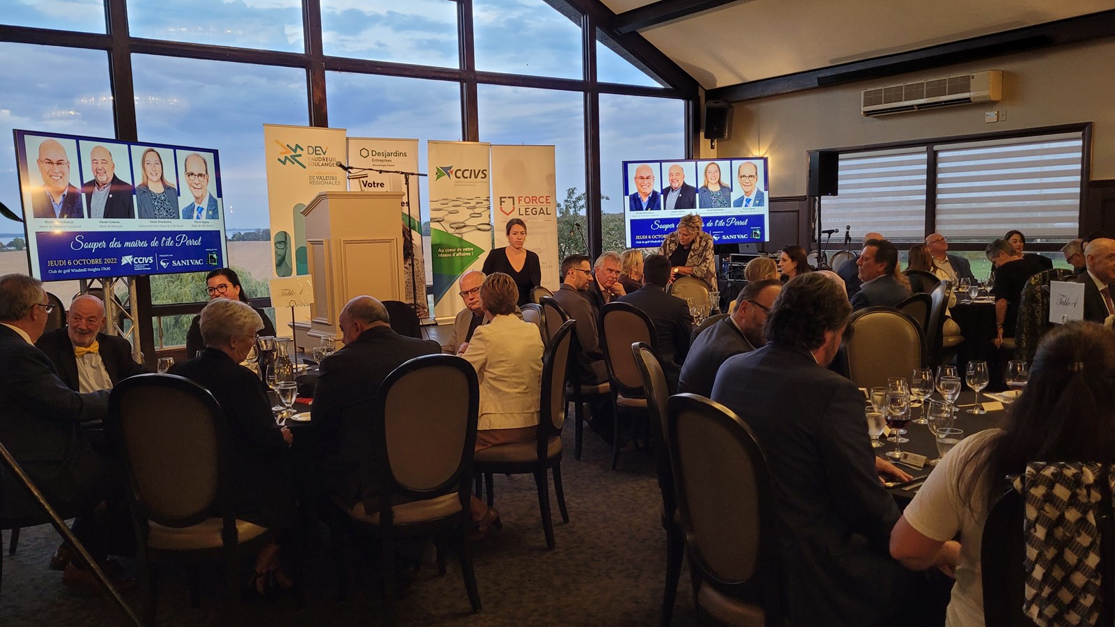 Un retour réussi pour le Souper des maires de l'île Perrot