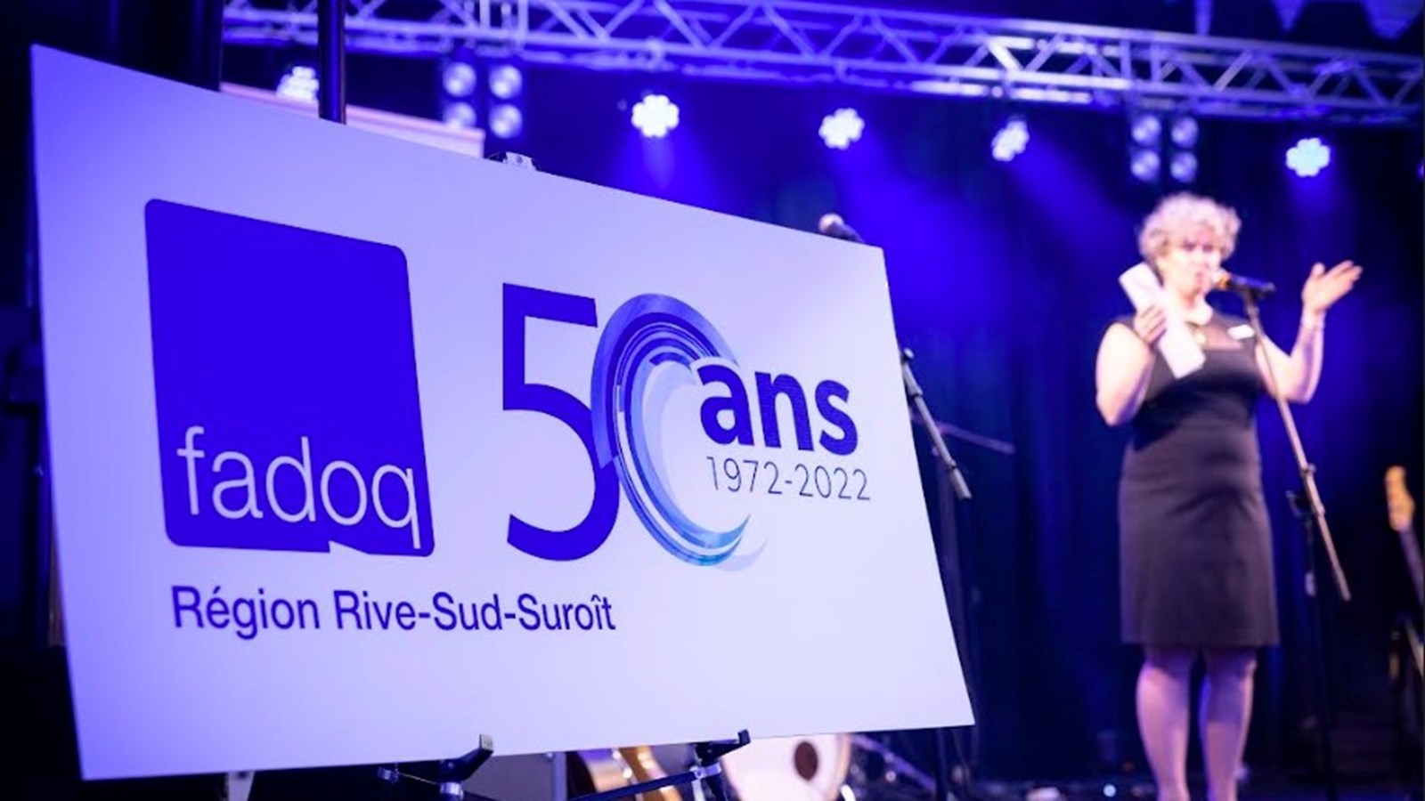 Une soirée avec Guylaine Tanguay pour les 50 ans de la FADOQ Région Rive-Sud Suroît 