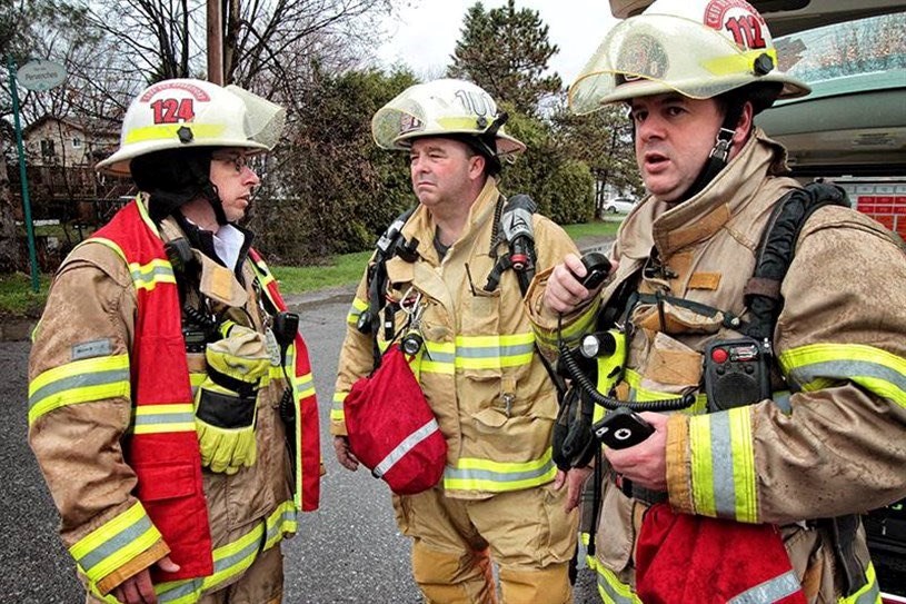 Intervention des pompiers à Saint-Lazare