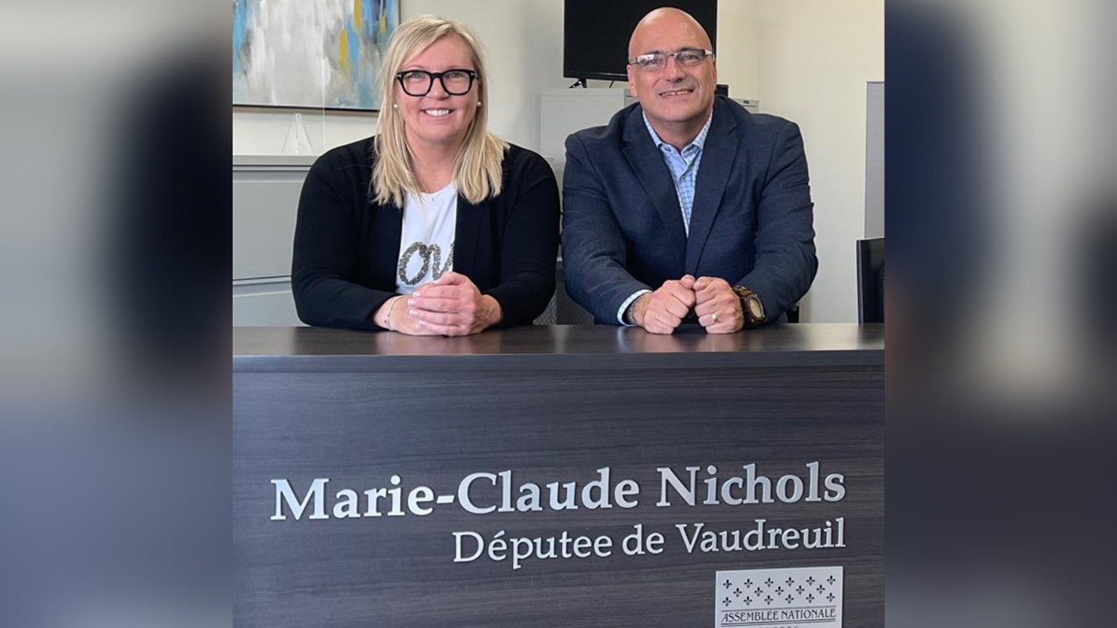Un nouveau Directeur au bureau de la députée de Vaudreuil
